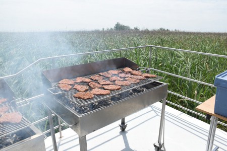 15. Juni 18 Grillen am Schiff